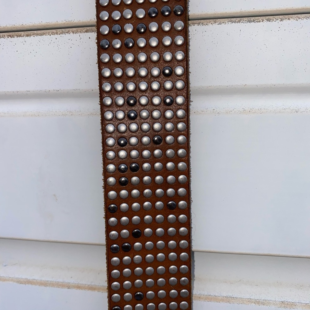 Liebeskind studded leather belt